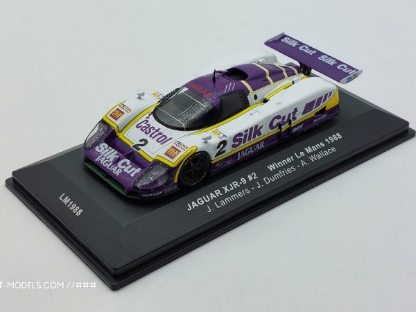 Jaguar XJR-9 #2 Winner 24h LeMans 1988 IXO 1/43