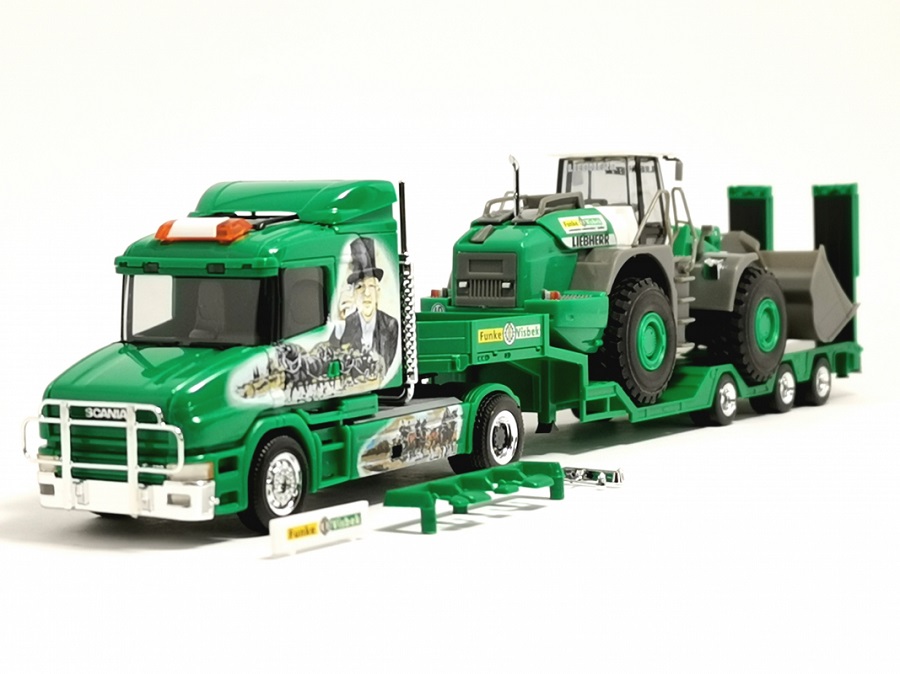 Scania Hauber Goldhofer Herpa 1/87