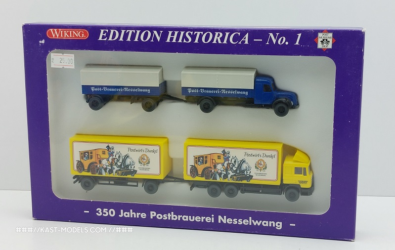 Man F90 & Magirus S 7500 Wiking 1/87
