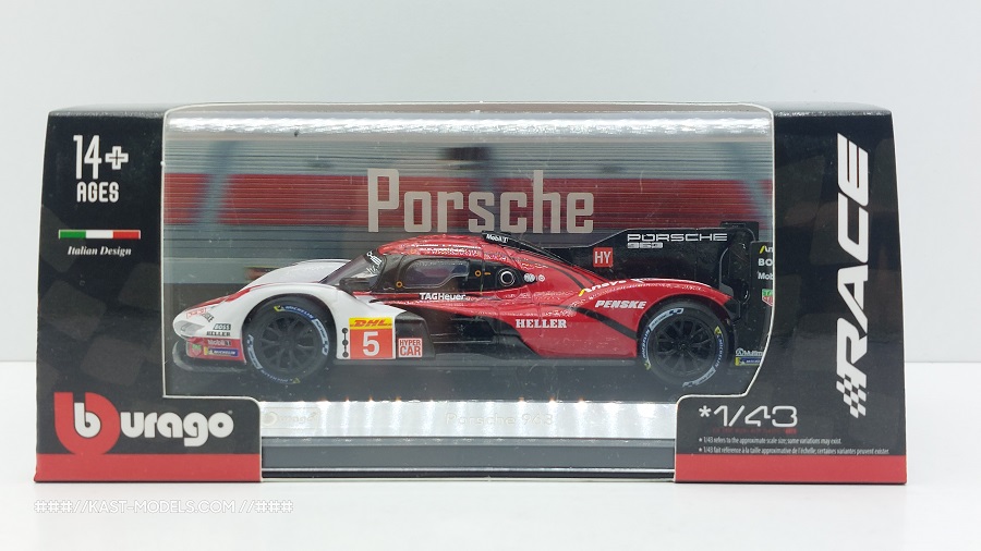Porsche 963 24h Le Mans 2023 Bburago 1/43 - Image 6
