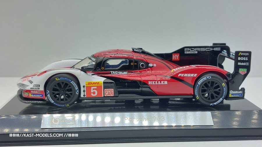 Porsche 963 24h Le Mans 2023 Bburago 1/43 - Image 3