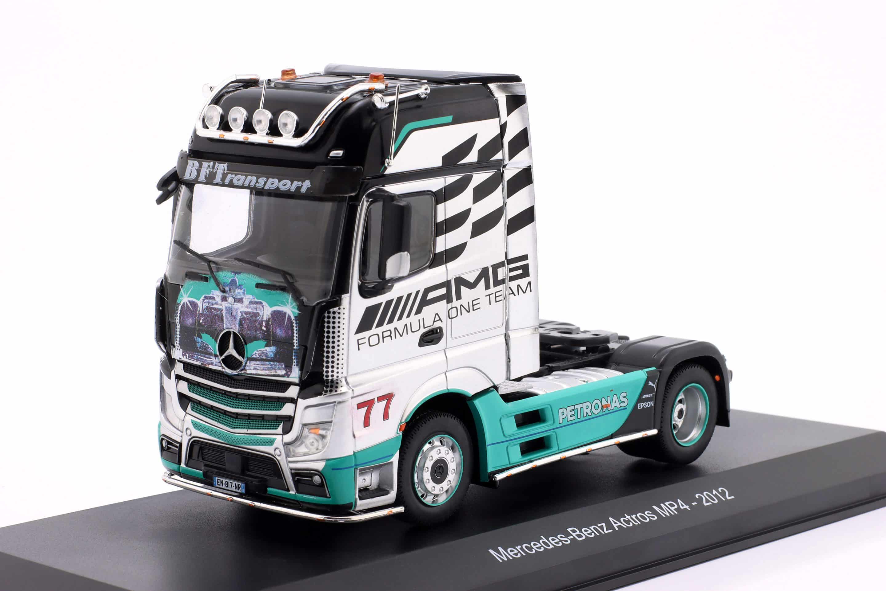 Mercedes-Benz Actros MP4 Truck 2012 AMG Petronas F1 Team 2012 Special 1/43