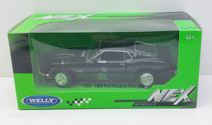 Ford Mustang Boss 429 1969 Welly 1/24 - Image 7
