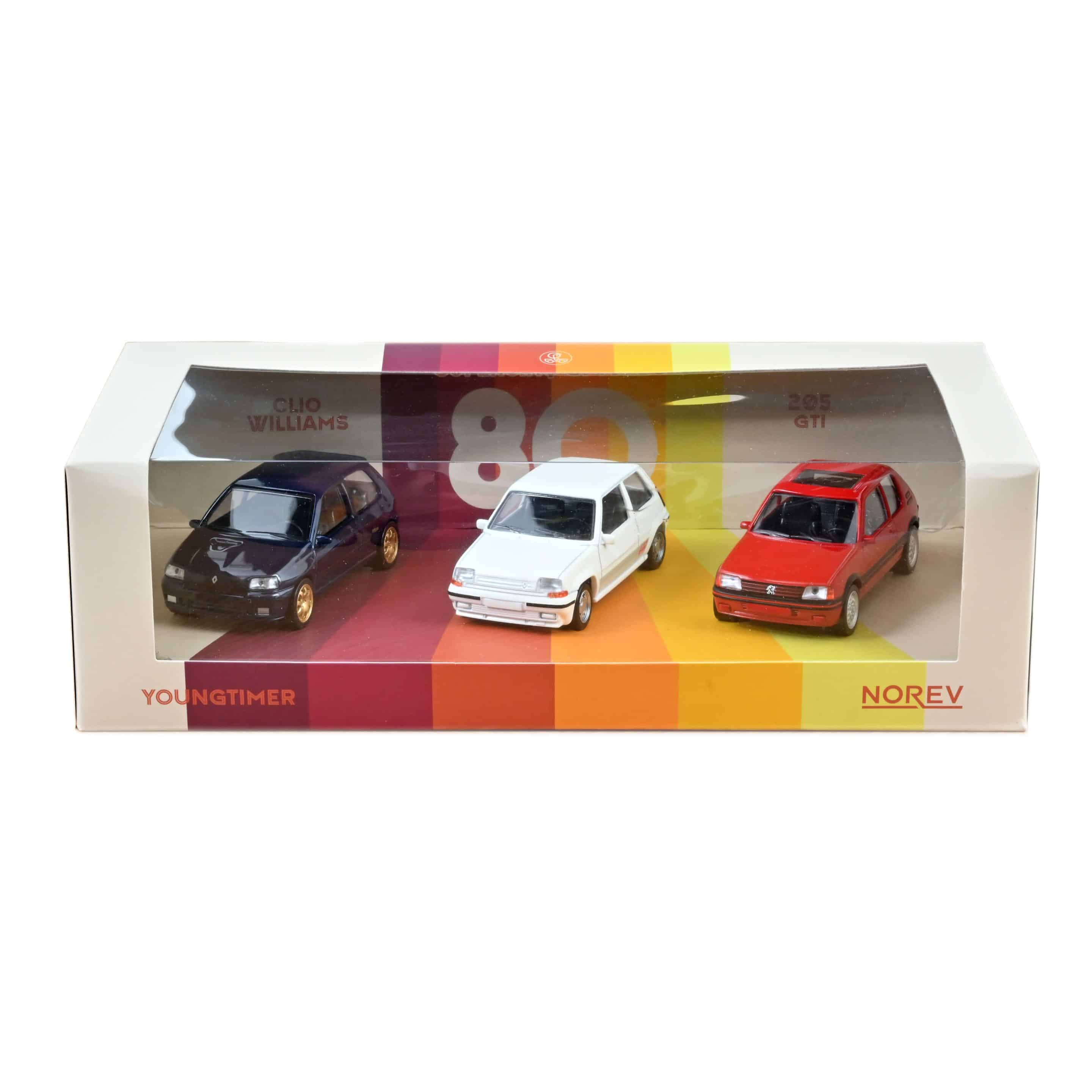 Set Renault/Peugeot NOREV 1/43