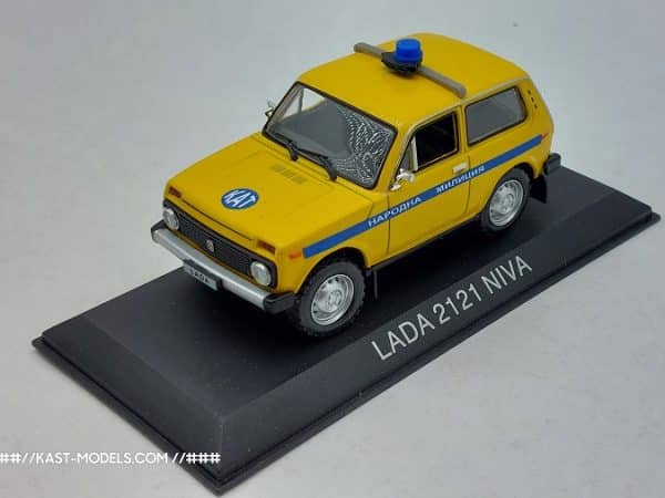 Lada 2121 NIVA "Народна Милиция-КАТ" Special 1/43