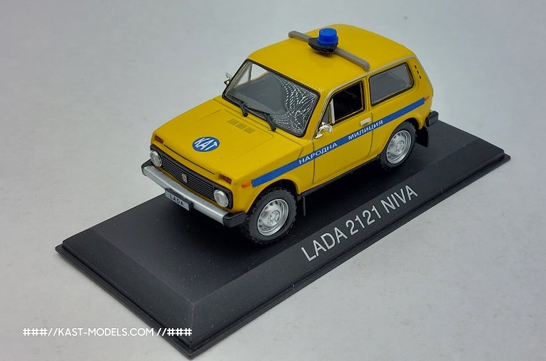 Lada 2121 NIVA "Народна Милиция-КАТ" Special 1/43