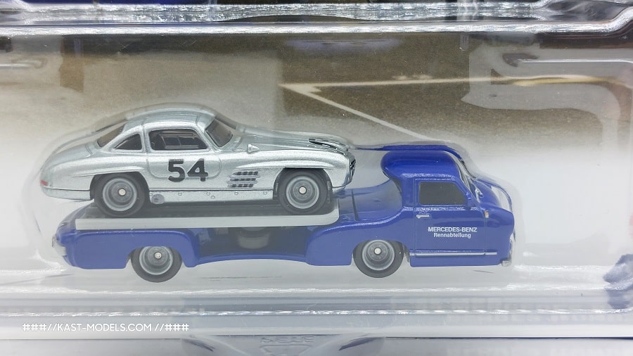 Mercedes CarTransport + Mercedes 300sl HotWheels Premium - Image 2