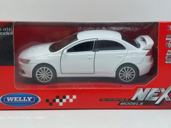 Mitsubishi Lancer Evolution X Welly 1/34