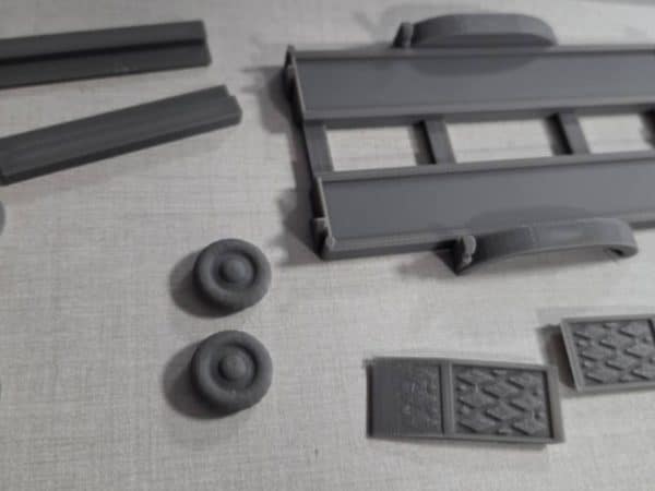 Платформа (ремарке/колесар) 3D KIT Special 1/43