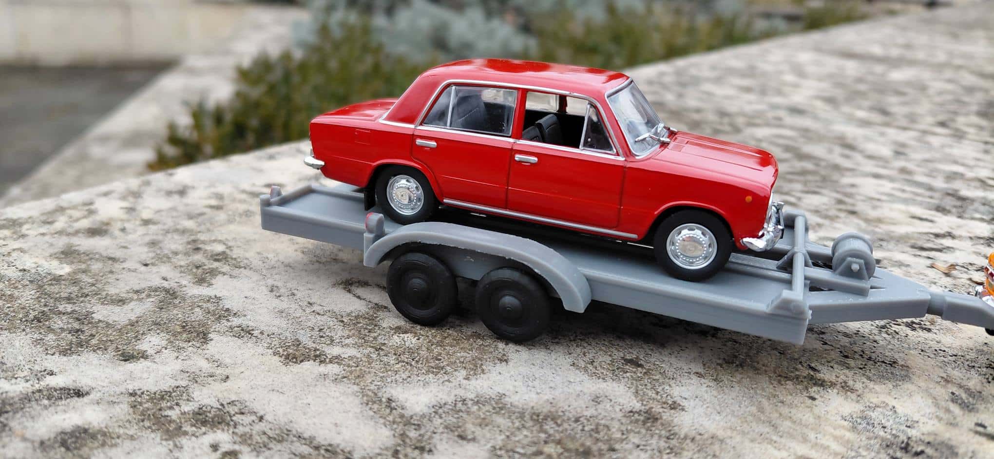 Платформа (ремарке/колесар) 3D Special 1/43 - Image 5