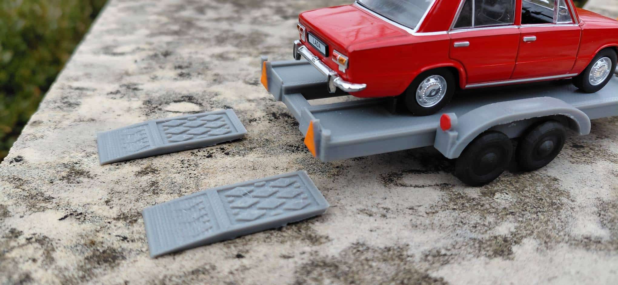 Платформа (ремарке/колесар) 3D Special 1/43 - Image 4