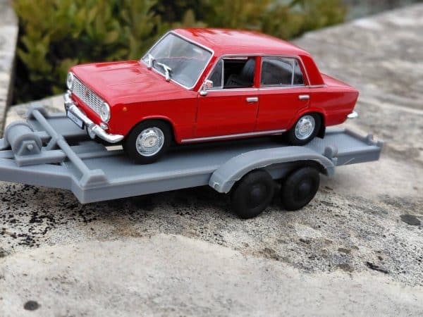 Платформа (ремарке/колесар) 3D Special 1/43