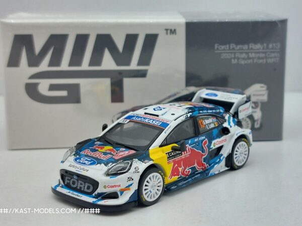 Ford Puma Rally1 2024 MiniGT 1/64