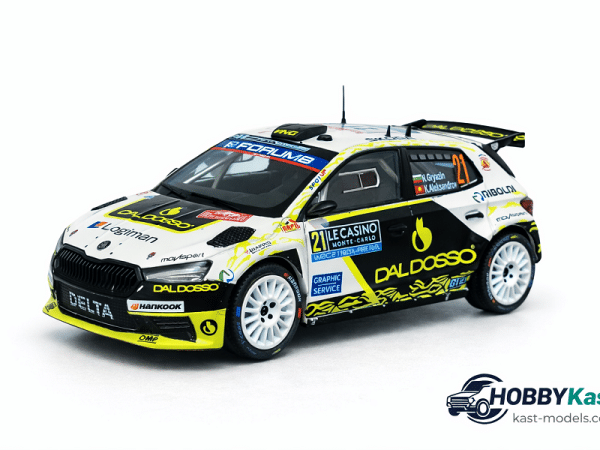 Skoda Fabia RS Rally2 2025 IXO 1/43