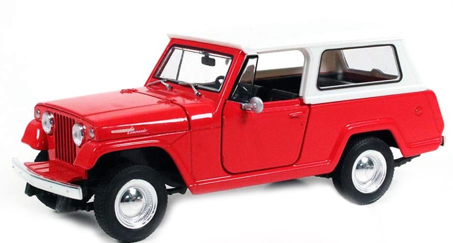 Jeep jeepster Commando Station Wagon 1967  Welly 1/34