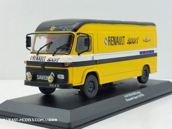 Saviem SB2 Long Renault Sport 1978 Special 1/43