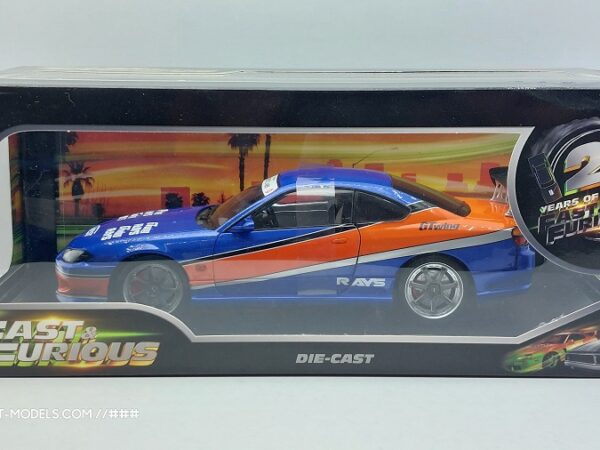 Nissan Silvia S15 „Mona Lisa“ – Fast & Furious: Tokyo Drift Solido 1/18