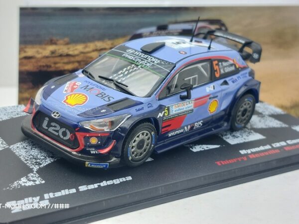 Hyundai i20 Coupe WRC 2018 Special 1/43
