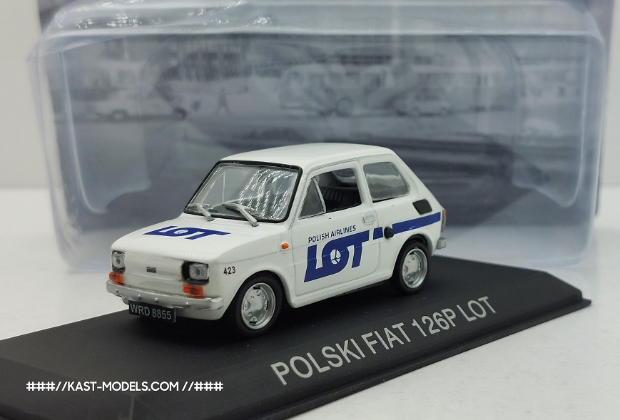 Polski Fiat 126p LOT Special 1/43