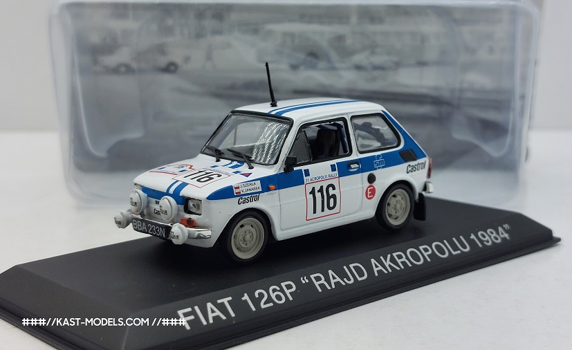 Polski Fiat 126p 1984 Special 1/43